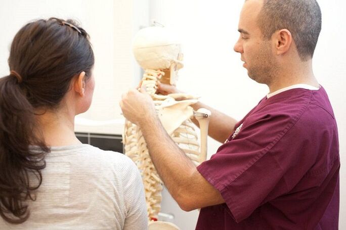szakorvosi konzultáció a nyaki osteochondrosis kezelésére